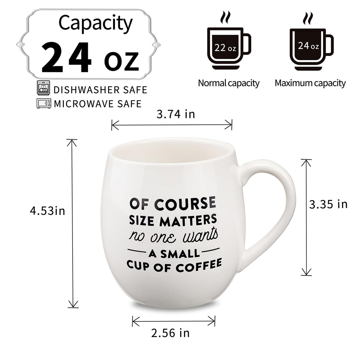 MIECOO microwave and dishwasher safe mug supports quick reheats and easy cleanup.