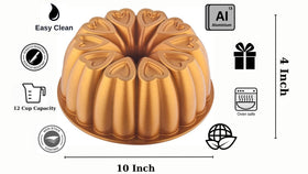Close-up of MIENCA non-stick coating for easy release and cleanup.