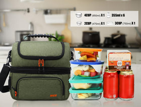 MIER army green color adds rugged style for outdoor use