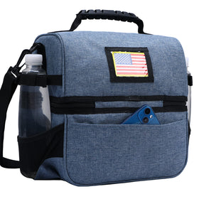 MIER dual-compartment bag ready for office, picnics, or outdoor adventures.