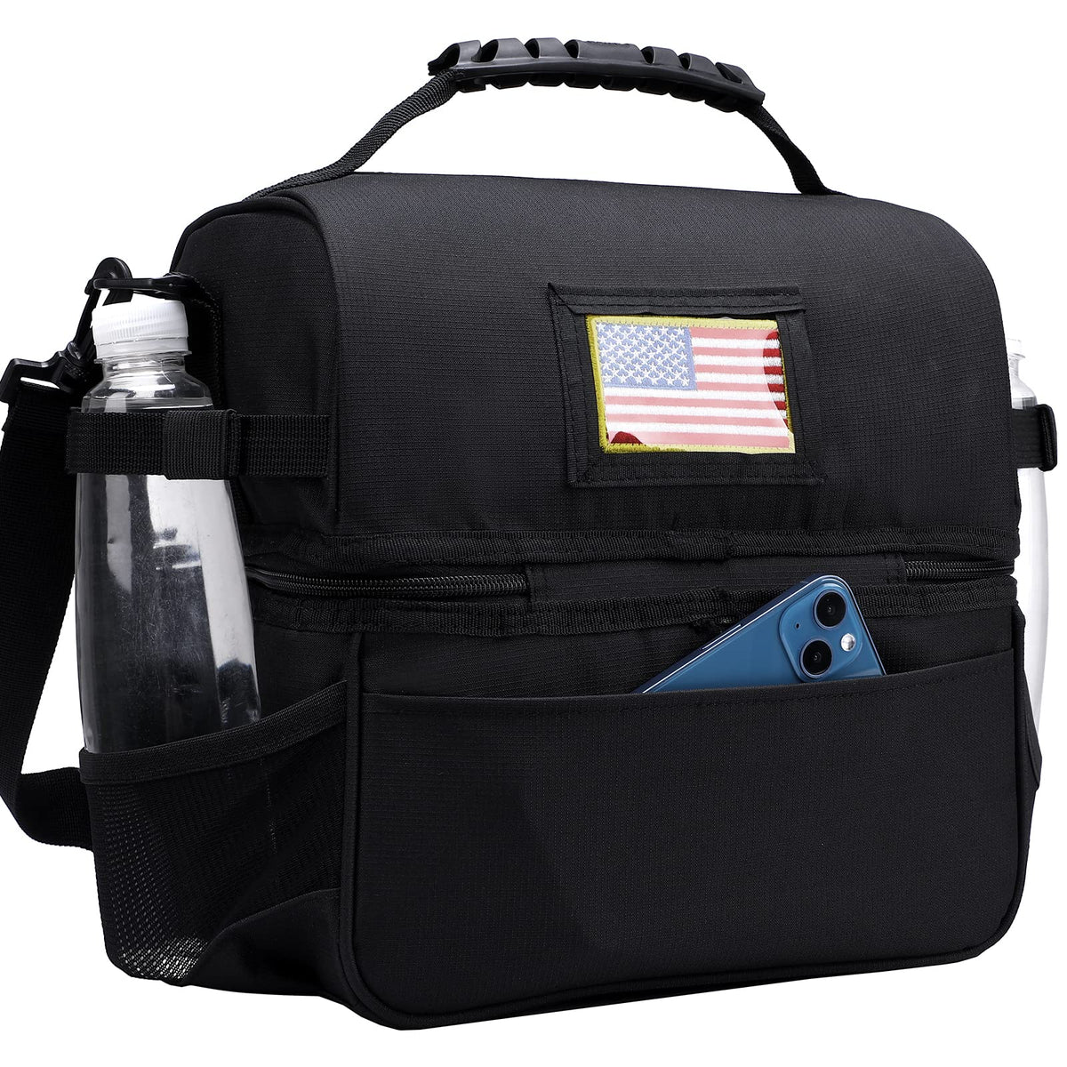 MIER shoulder strap enables comfortable hands-free carrying