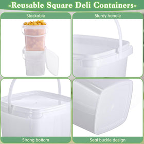 Mifoci buckets with handles designed for easy transport and stacking.