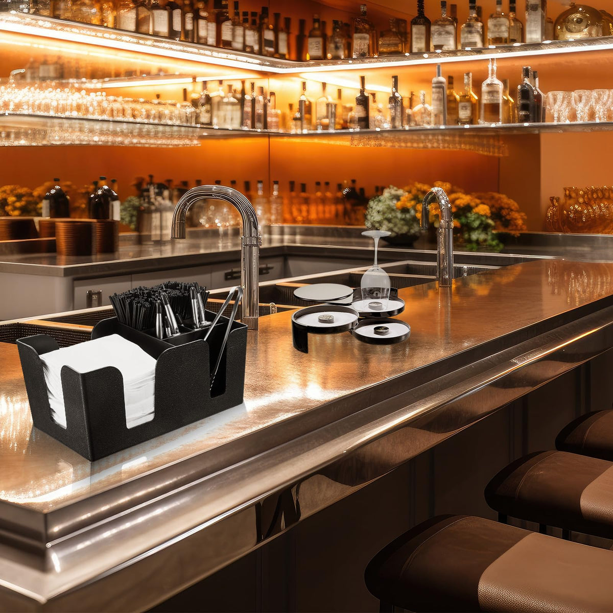 Mifoci compact bar caddy keeps tools within reach