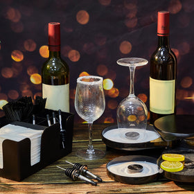 Mifoci plastic napkins pack supports clean, fast service.