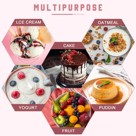 Mifoci yogurt parfait cups perfect for individual portions and easy serving.