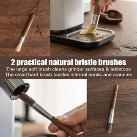 MIGAKU HOME long-reach brush reaches tight areas.