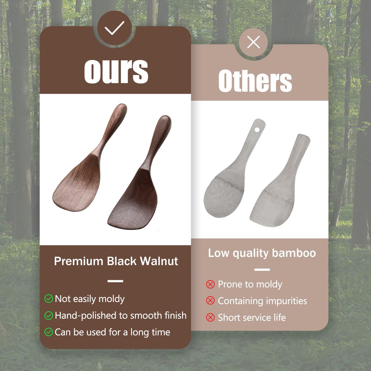 MIGAKU HOME kitchen-scene spoons add style to daily cooking routines