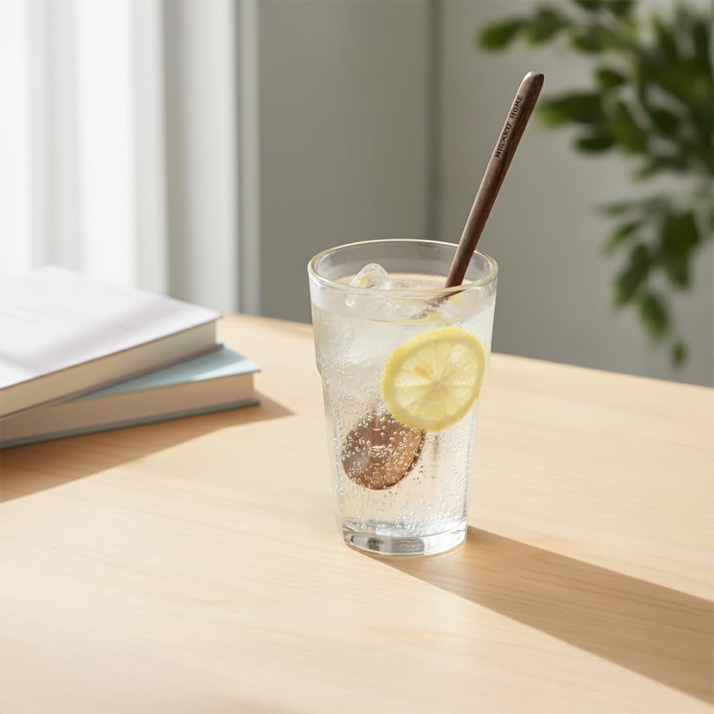 MIGAKU HOME long-stem espresso spoon reaches mug bottom for thorough mixing