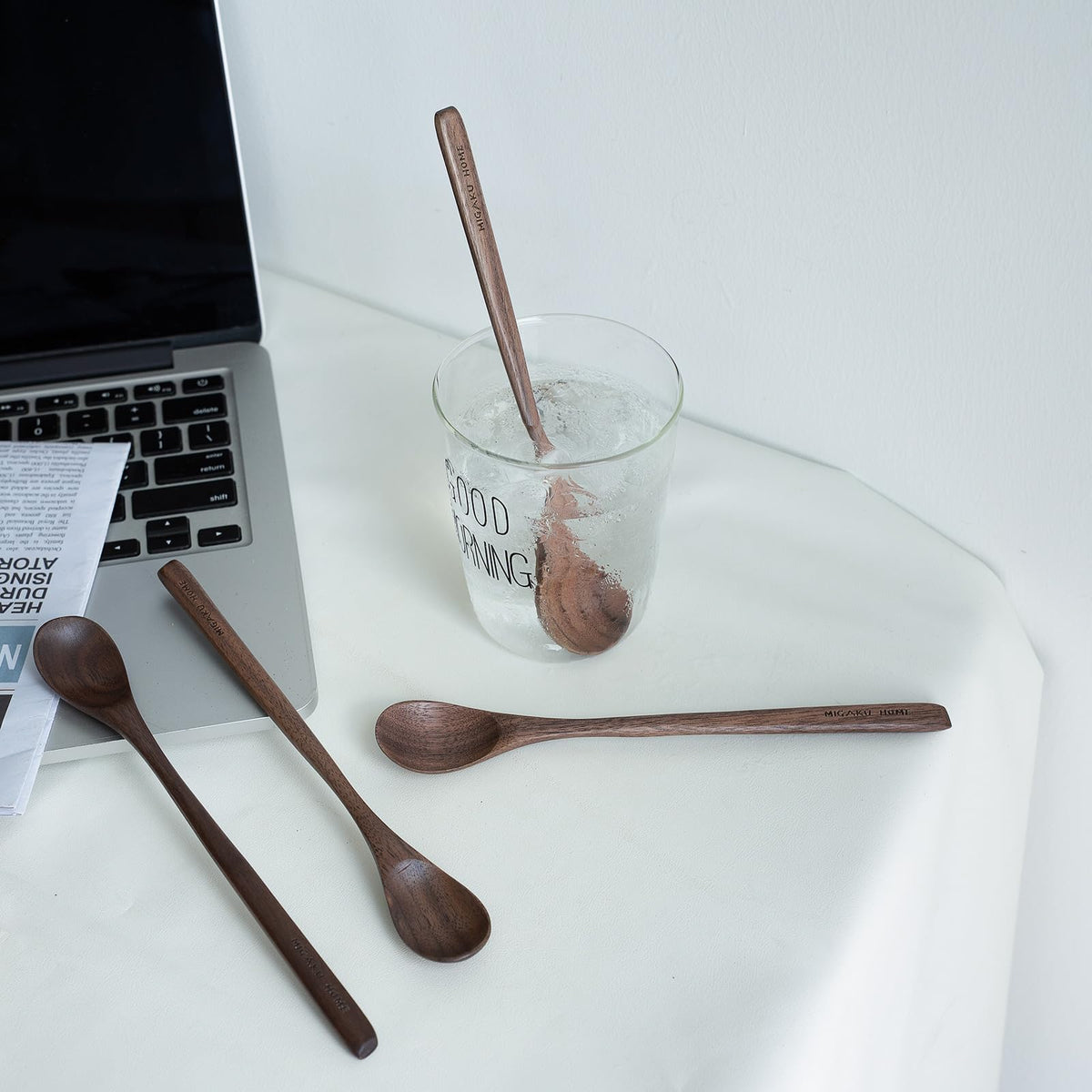 MIGAKU HOME compact 4-piece set fits neatly in kitchen storage