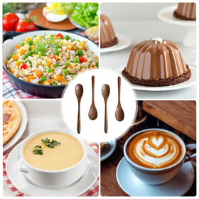 MIGAKU HOME spoons stacked together reflecting compact eco-friendly kitchenware.