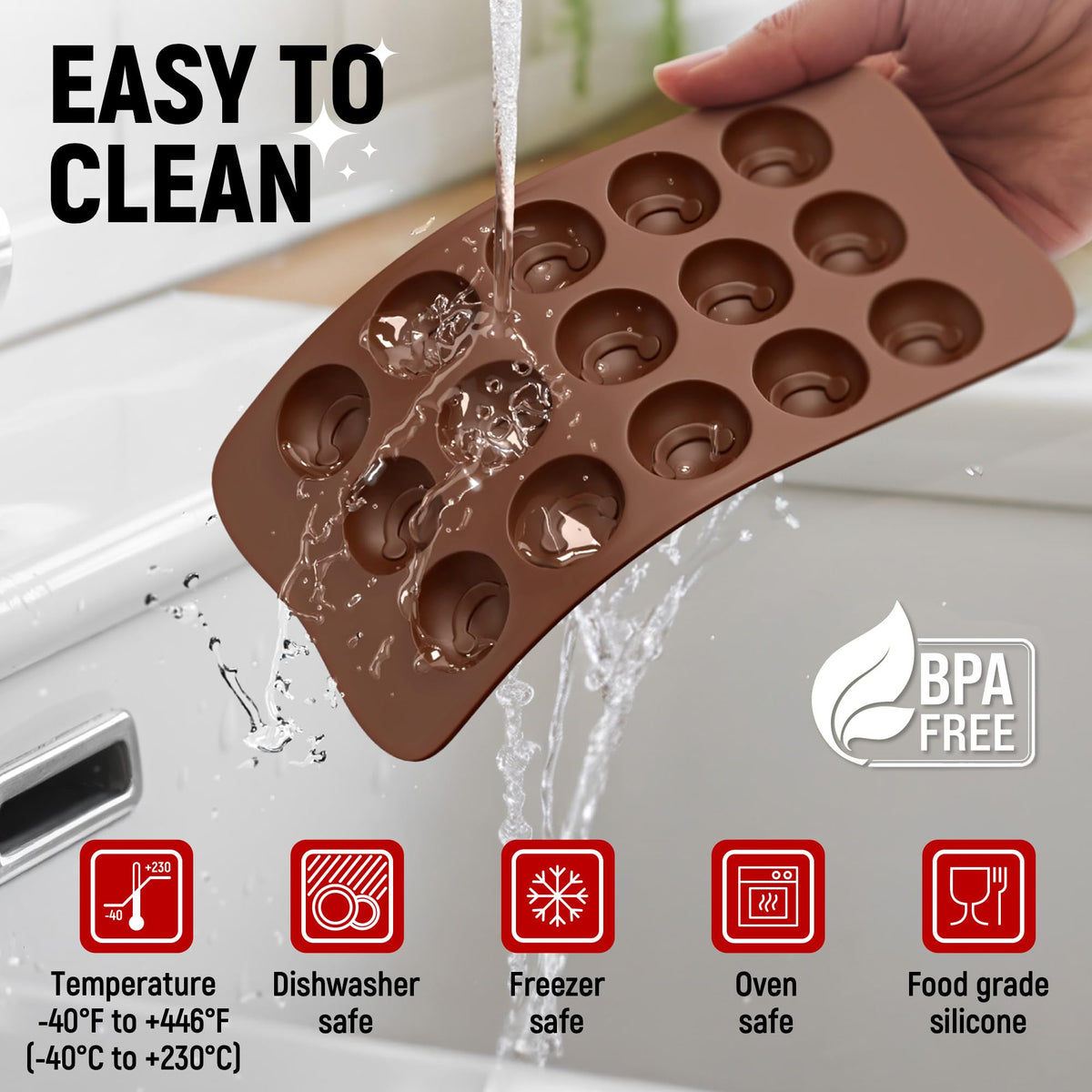 Mighty-X heart design mold; ideal for Valentine treats