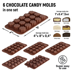 Mighty-X silicone mold shell design; crisp shapes for gifts