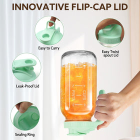 Mihlapi fridge-storage jar pitcher keeping drinks fresh and organized.