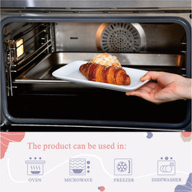 Miicol durable ceramic resists chips and cracks for everyday use.