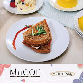Miicol gift-ready plate set—ideal for housewarmings and celebrations.