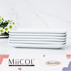 Miicol secure packaging ensures pristine arrival of six plates.