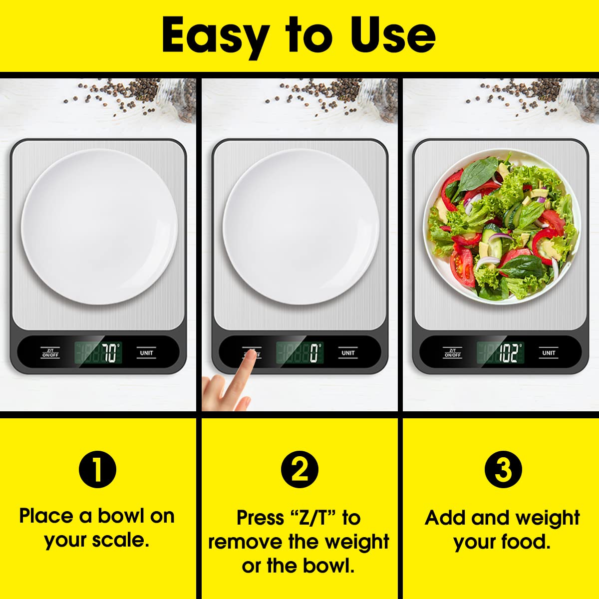 Mik-Nana scales support precise coffee, baking, and packaging tasks.