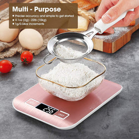 Mik-Nana pink compact storage helps keep counters neat and organized.