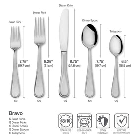 Mikasa Bravo full service for 12 ready for meals and gatherings