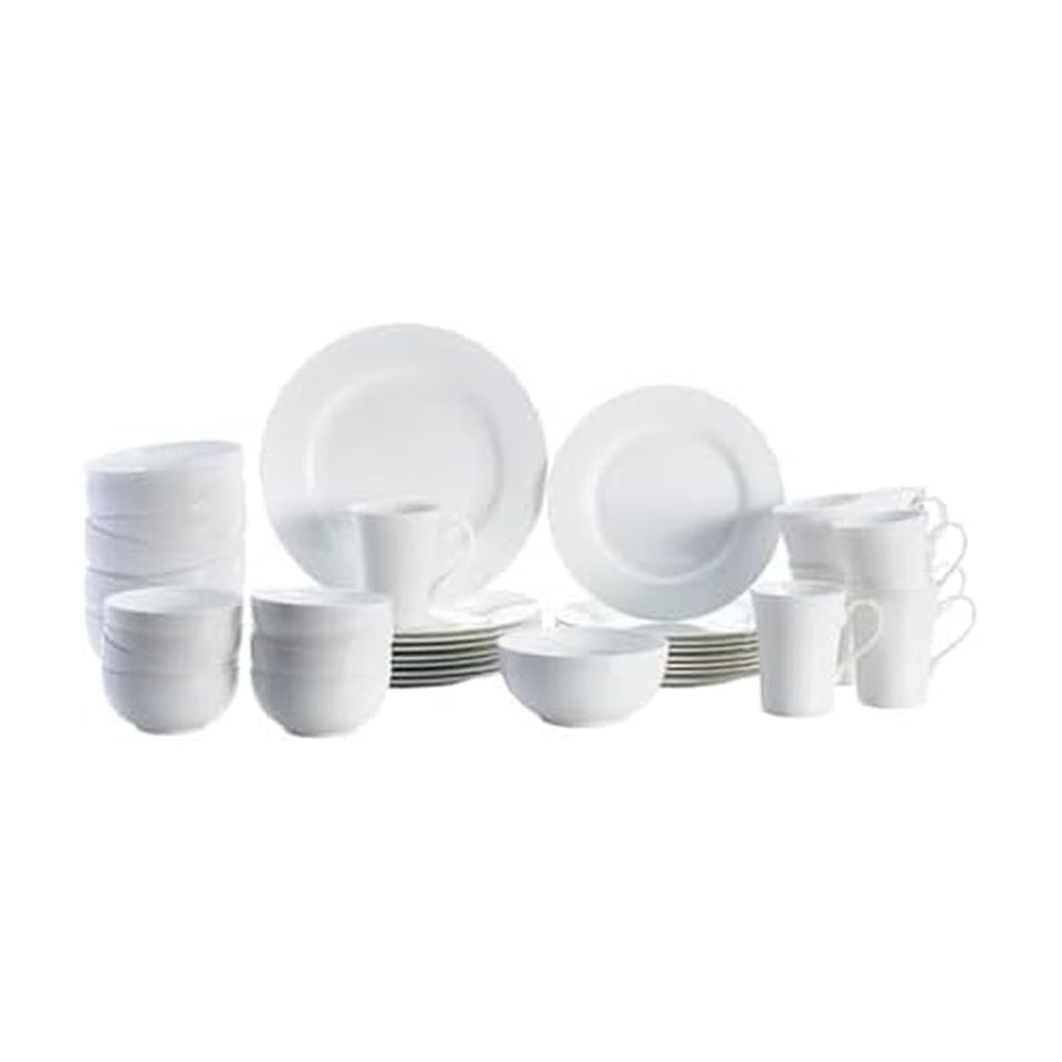 Mikasa Delray dinner plate 11-inch with crisp white surface for main courses