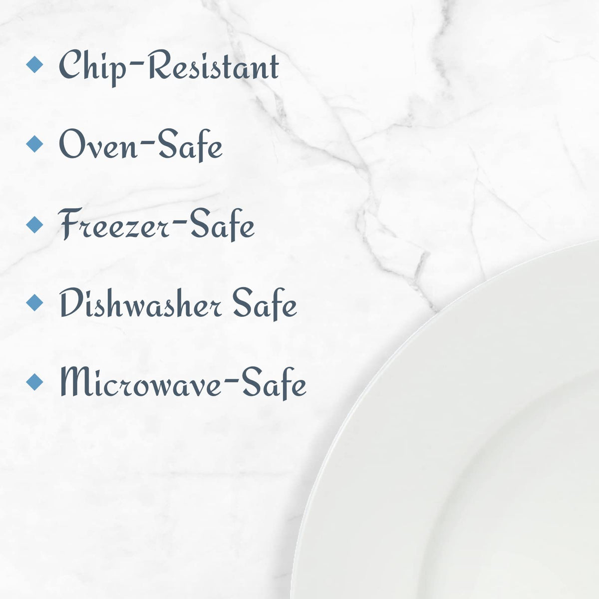 Mikasa Delray table set for eight creating a polished dining experience
