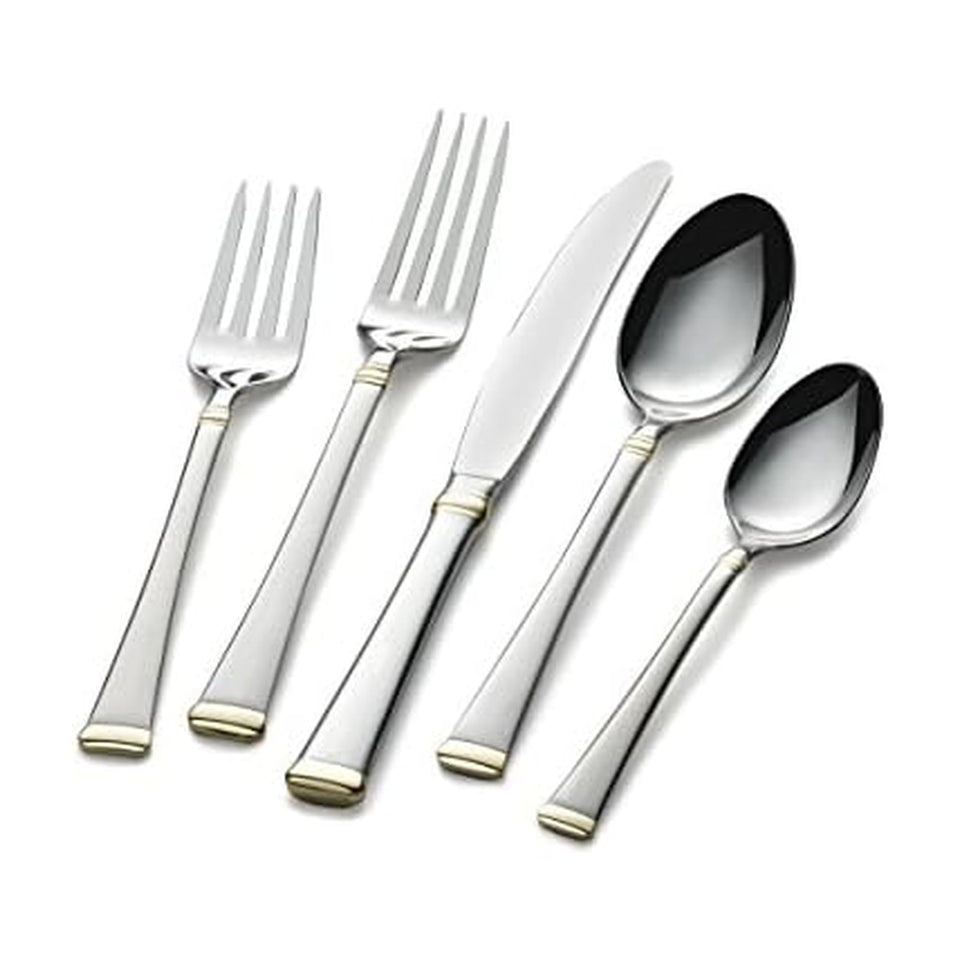 Mikasa Gold Accent Harmony full 65-piece set for stylish everyday dining