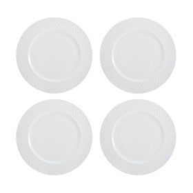 Mikasa Trellis salad plate with clean lines and subtle texture