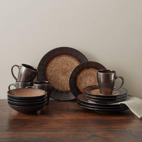 Mikasa Verona stoneware is dishwasher-safe and microwave-safe for easy cleanup.