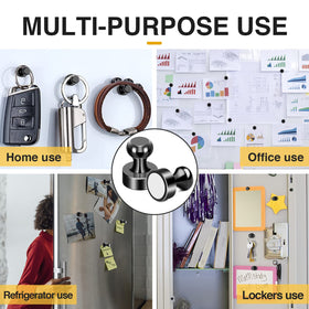 MIKEDE compact magnets minimize clutter while displaying items