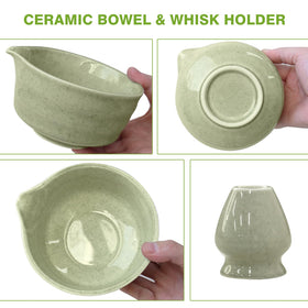 MIKESIER bamboo chasen with 100+ prongs for silky foam.
