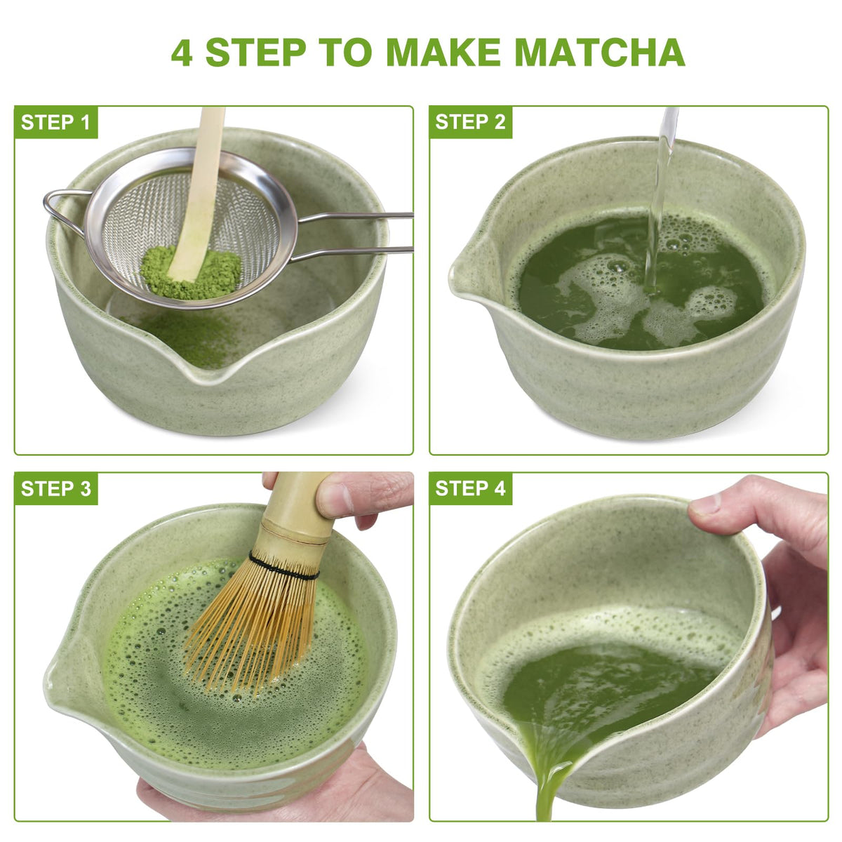 MIKESIER ceremonial tea set preview shows all essential tools for ritual prep.