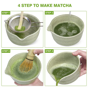MIKESIER ceremonial tea set preview shows all essential tools for ritual prep.