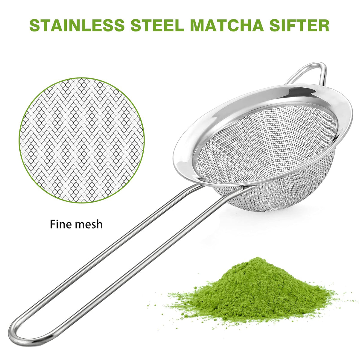 MIKESIER matcha kit case keeps the complete set securely stored.