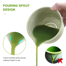 MIKESIER matcha scoop measures precise portions for ceremonial prep.
