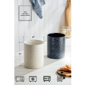 MIKIGEY large countertop holder adds space and farmhouse style.