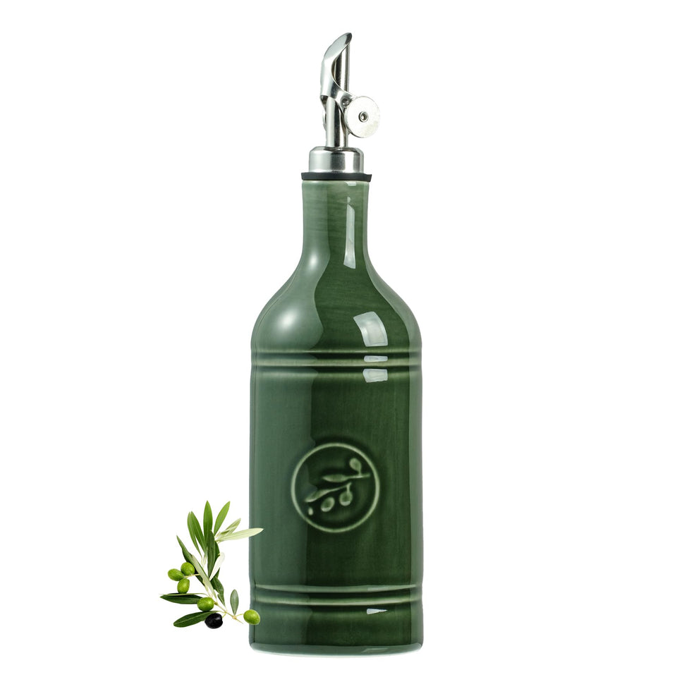 MIKIGEY olive leaf pattern bottle adds timeless charm to daily cooking.