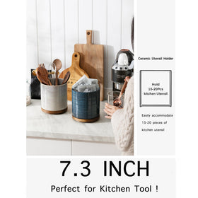 MIKIGEY stable, durable ceramic base prevents tipping during use.