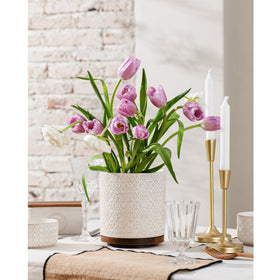 MIKIGEY stylish kitchen organizer doubles as decor and practical storage