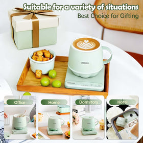 MIKMOK milk mode at 45C gently warms milk for cafe-style beverages