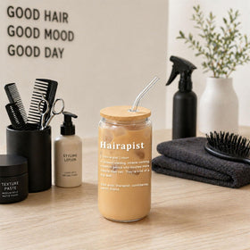 Mikopei Hairapist decorative barbershop decor accessory in use.