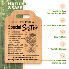 Milcier cutting-board-hanging-handles-easy-use: easy hanging and convenient storage.