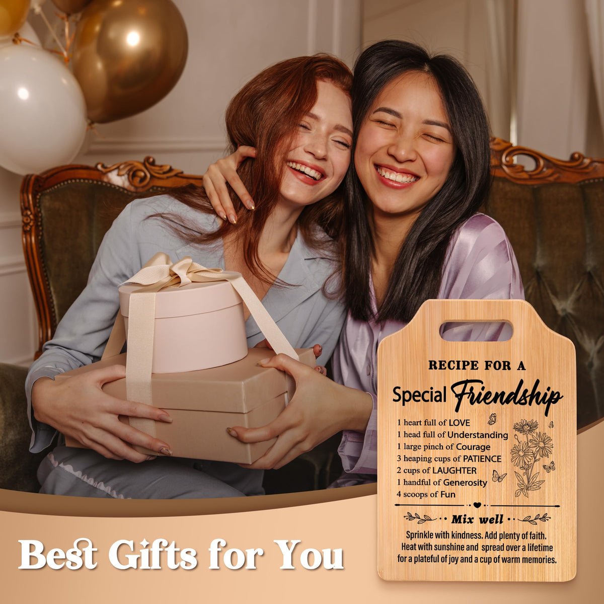 Milcier unique friendship design enhances kitchen decor and thoughtful gifting.