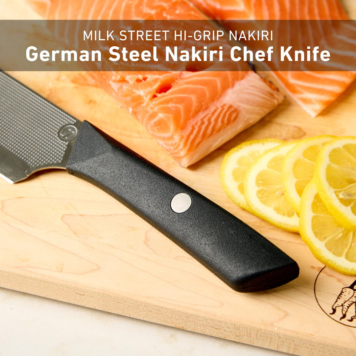 Milk Street Nakiri knife edge maintained by 17-degree sharpening angle