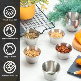 Mimorou unbreakable metal bowls provide durable kitchen use.