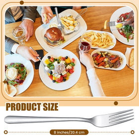 Minatee 200pcs fork bulk set packaging for large gatherings