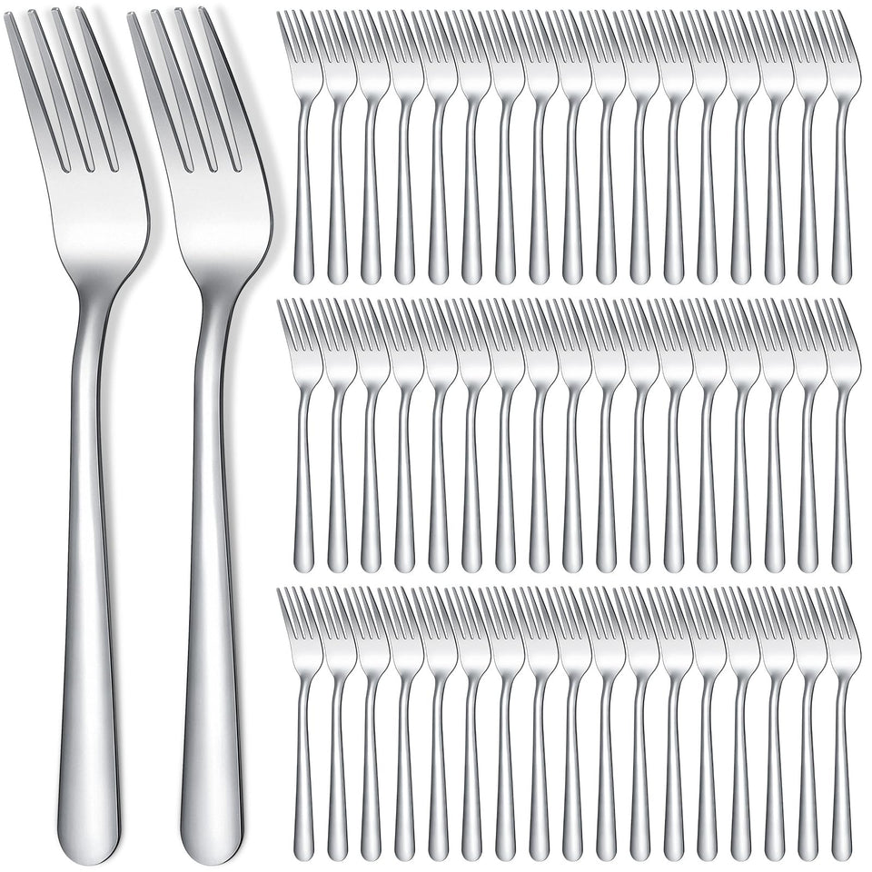 Minatee dinner forks 8-inch stainless steel with a polished finish for elegant dining