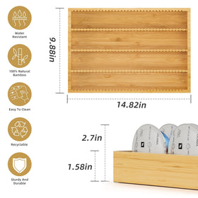MinBoo anti-slip base keeps the drawer insert steady while you access pods