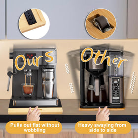 MinBoo bamboo handle design provides secure grip during sliding.