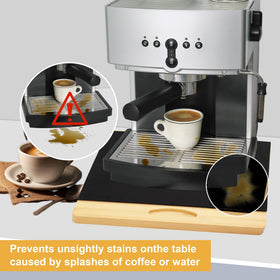 MinBoo bamboo sliding tray with smooth motion for toaster oven.