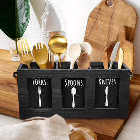 MINCORD flatware caddy makes a thoughtful housewarming gift option